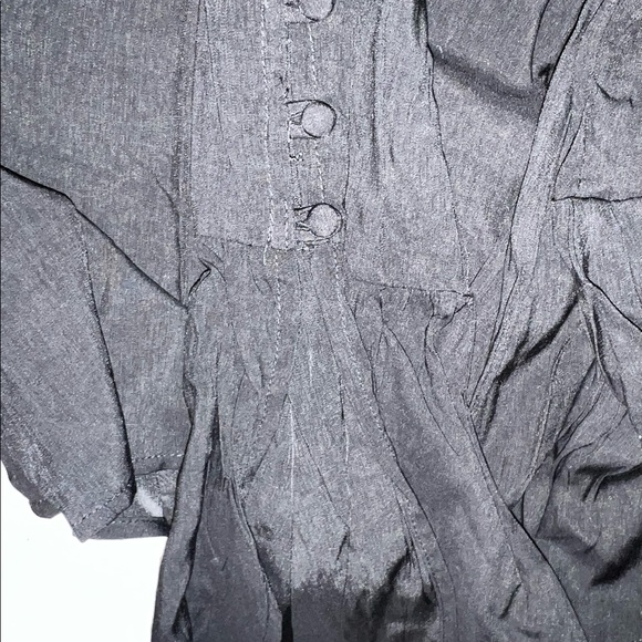 NWT SAVANNA JANE ANDREE BY UNIT Floral Embroidered Blouse with Bell Sleeves - Picture 9 of 14